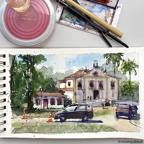 hahnem-hle-bamboo-mixed-media-carnet-de-voyage-15-3x25-cm-265-g-m-15-blatt image 6