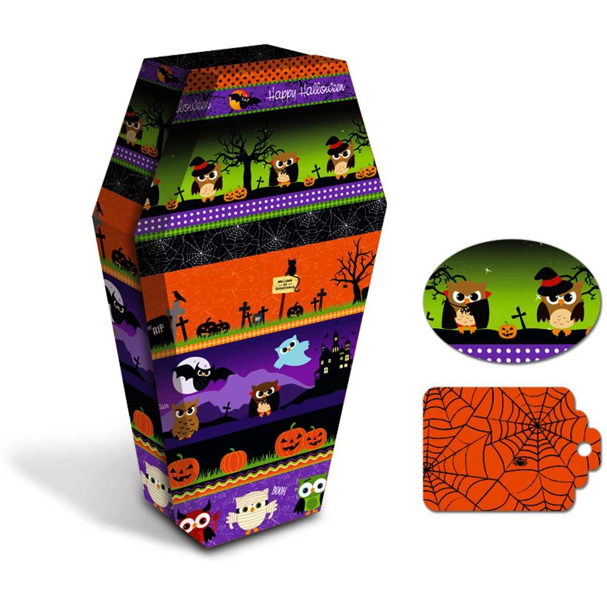 ursus-5060001-geschenkbox-spooky-6-boxen-fotokarton-300-g-mit-tags image 7