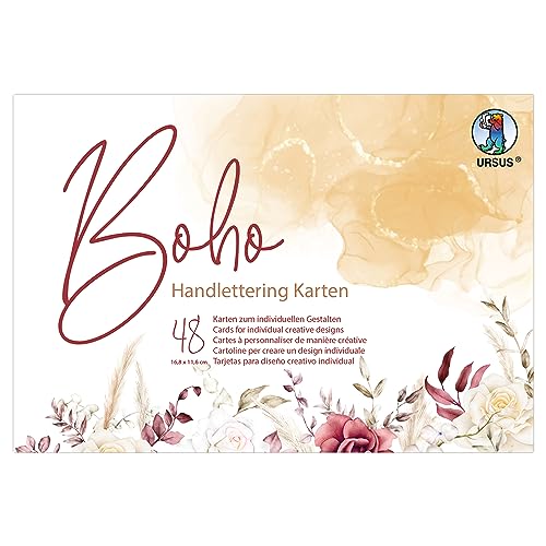 ursus-handlettering-karten-boho-24966499f-48-blatt-16-8-x-11-6-cm-300-g-qm-16-mo image 4