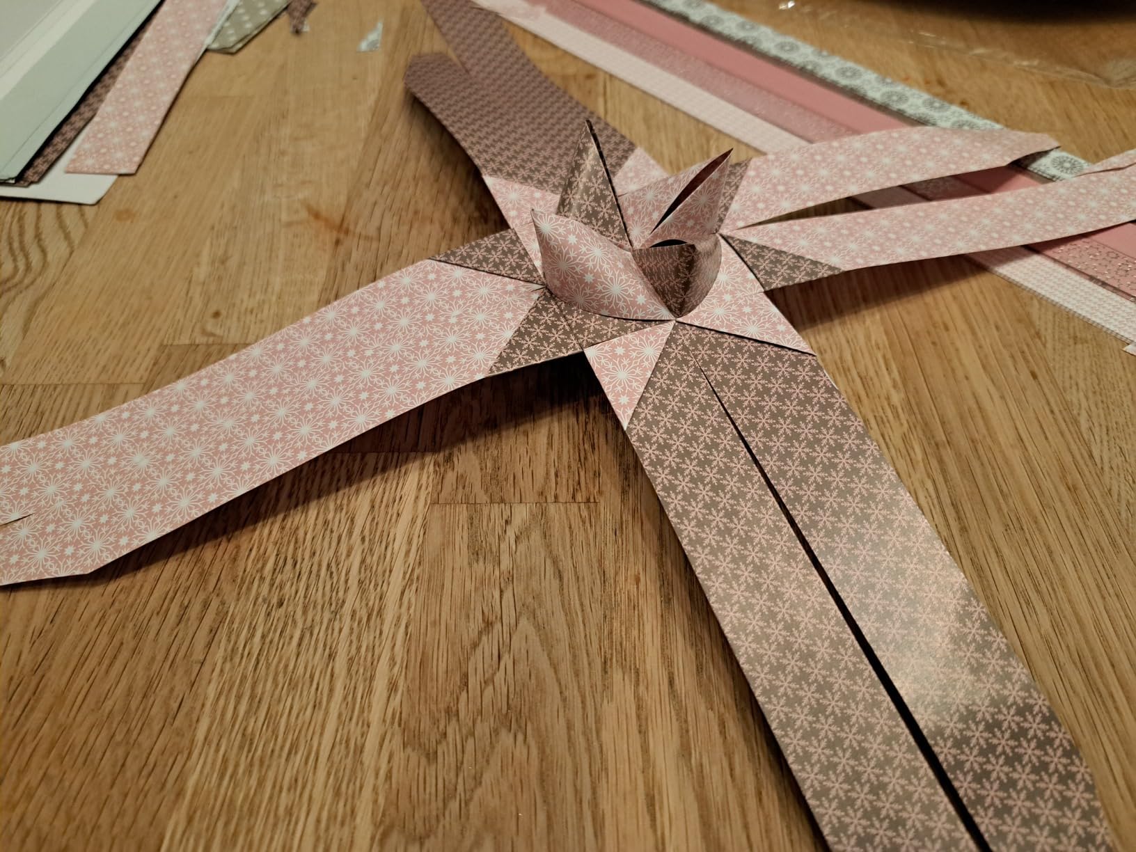 Tolle Farben, einfaches Falten