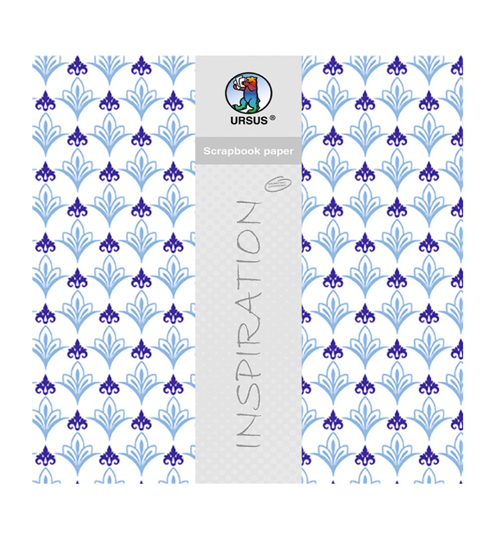 ursus-scrapbook-paper-lotta-2-motiv-135-30-5-x-30-5-cm-190-g-qm-5-blatt image 1