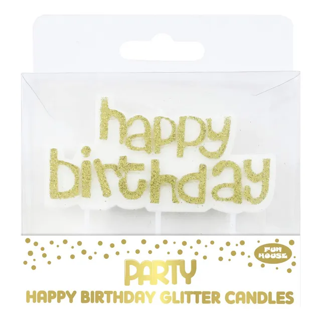 clairefontaine-24336-sc-buchstabenkerzen-happy-birthday-gold-glitzer-set image 1