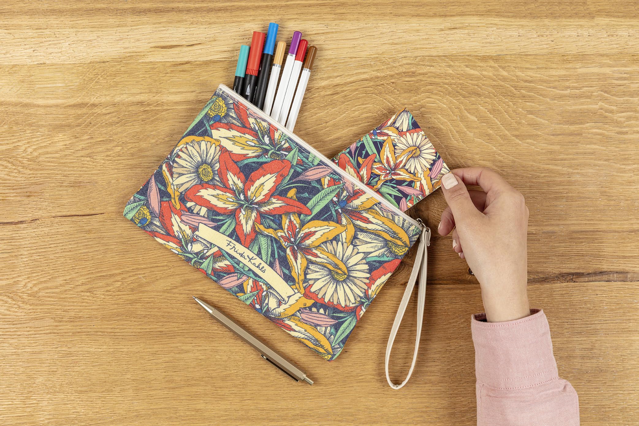 clairefontaine-frida-kahlo-m-ppchen-baumwolle-22-x-16-cm-mit-rei-verschluss image 7