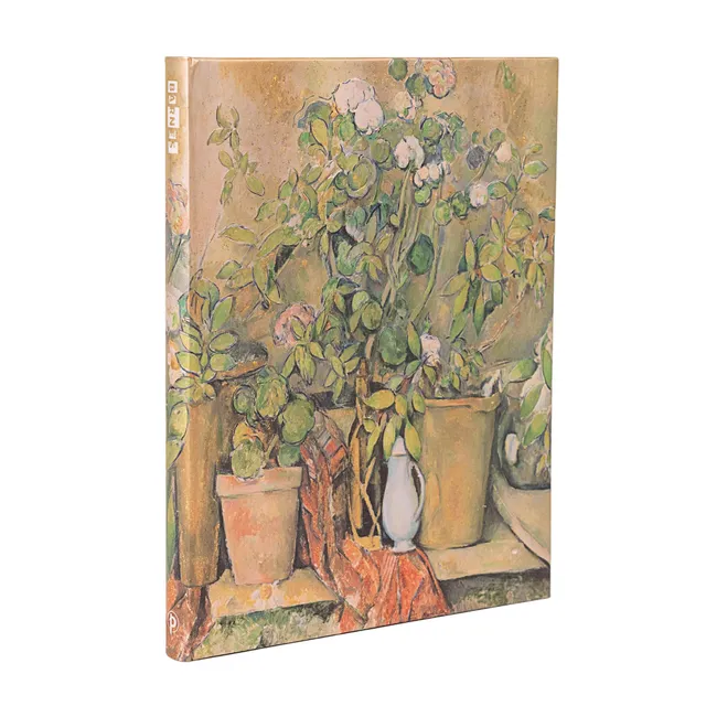 paperblanks-notizbuch-c-zannes-terrakotta-t-pfe-und-blumen-ultra-liniert-hardcov image 1