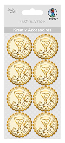 ursus-kreativ-accessoires-charity-kelch-gold-selbstklebend-8-st-ck image 3