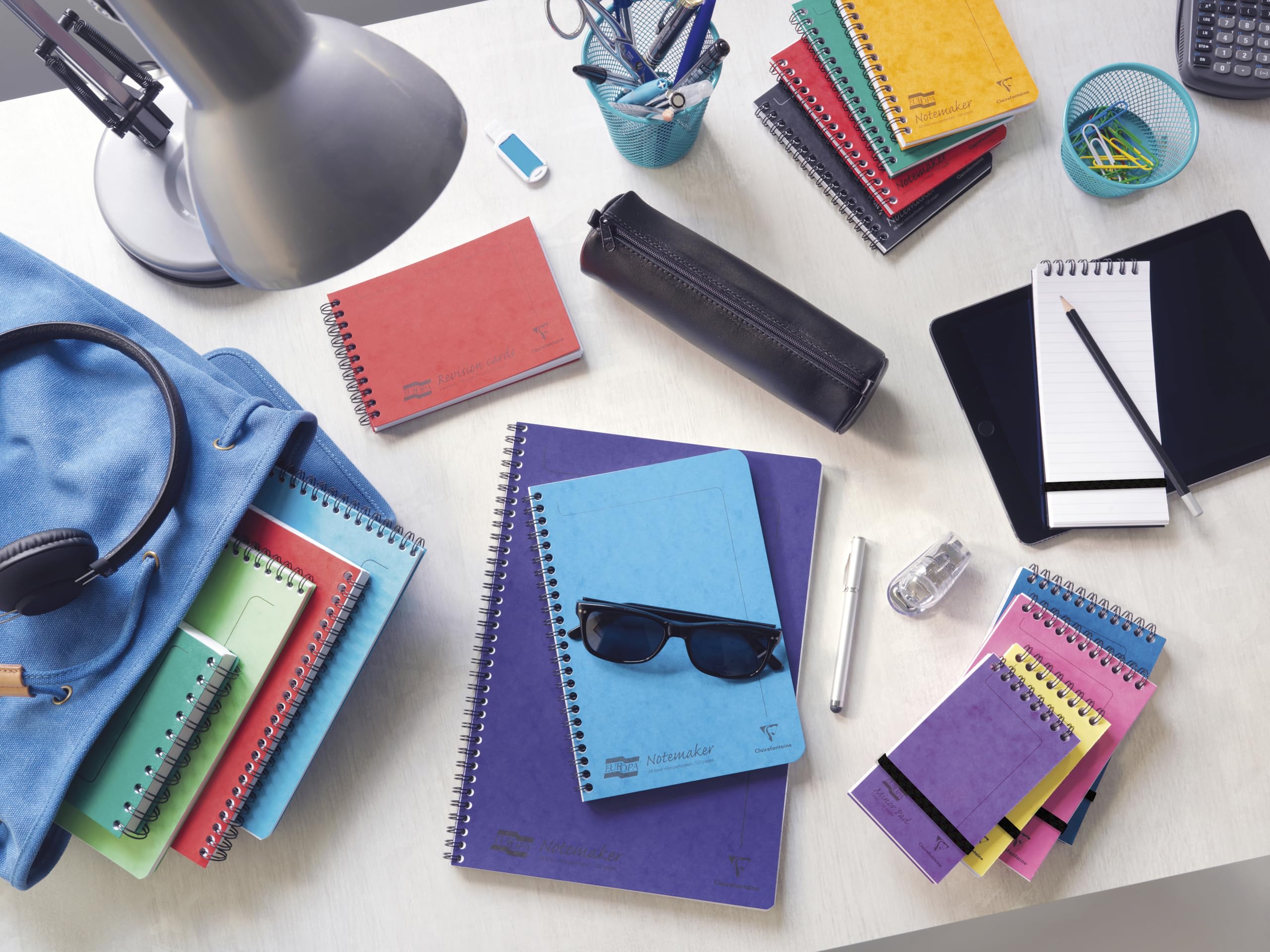 clairefontaine-europa-listmaker-spiralbl-cke-7-6-x-18-cm-liniert-30er-set image 6