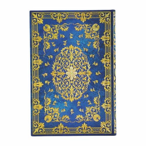 paperblanks-silk-sky-guiding-star-mini-hardcover-journal-liniert-mit-gummiband image 6