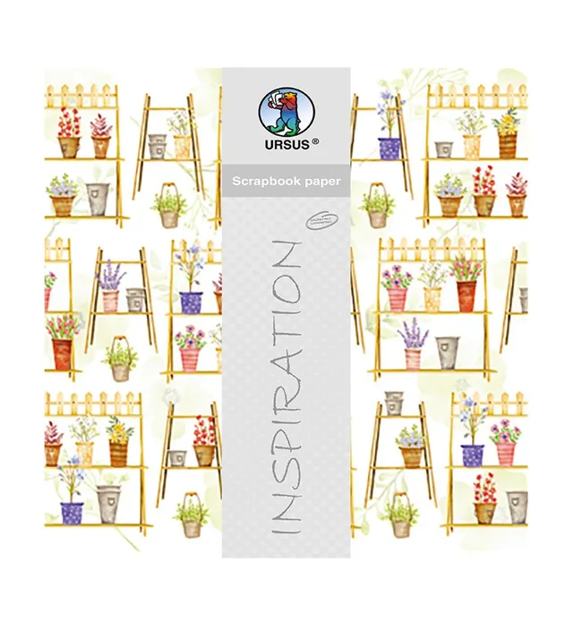 ursus-703000294-premium-glitter-scrapbook-paper-flower-shop-designkarton-30-5-x- image 1