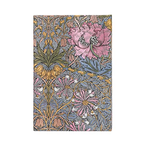 paperblanks-morris-pink-honeysuckle-mini-notizbuch-liniert-hardcover-mit-elastik image 6