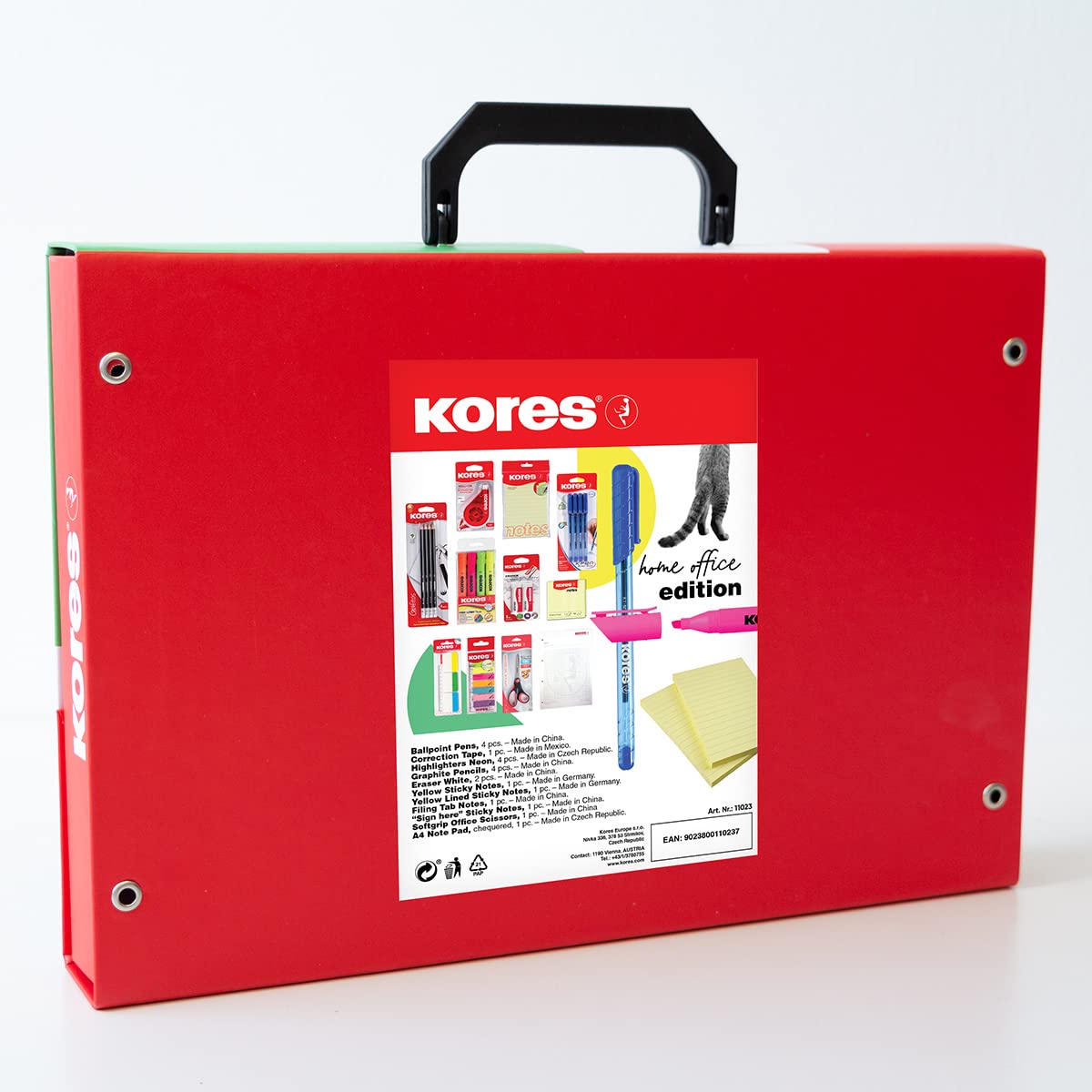 kores-homeoffice-set-11-teiliges-schreibwaren-set-im-koffer image 3