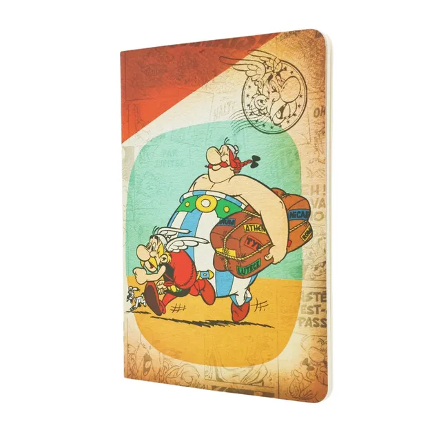 paperblanks-a-new-journey-a5-kariert-cahier-the-adventures-of-asterix image 1
