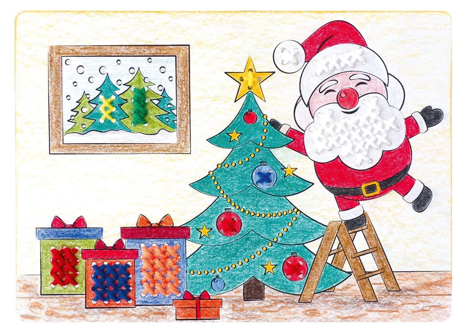 ursus-kreuzstich-vorlagen-kinder-weihnachtszeit-8-bogen-16-motive-din-a4-300-g-m image 6