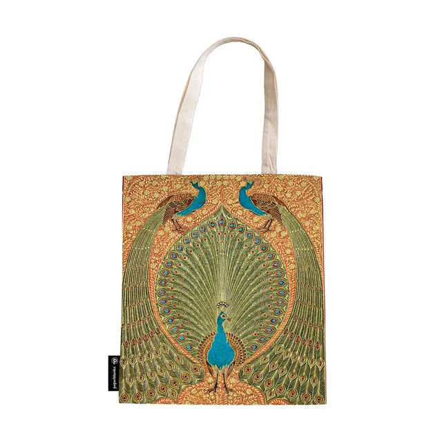 paperblanks-hafiz-s-peacocks-sangorski-sutcliffe-canvas-tasche-stoffbeutel image 1