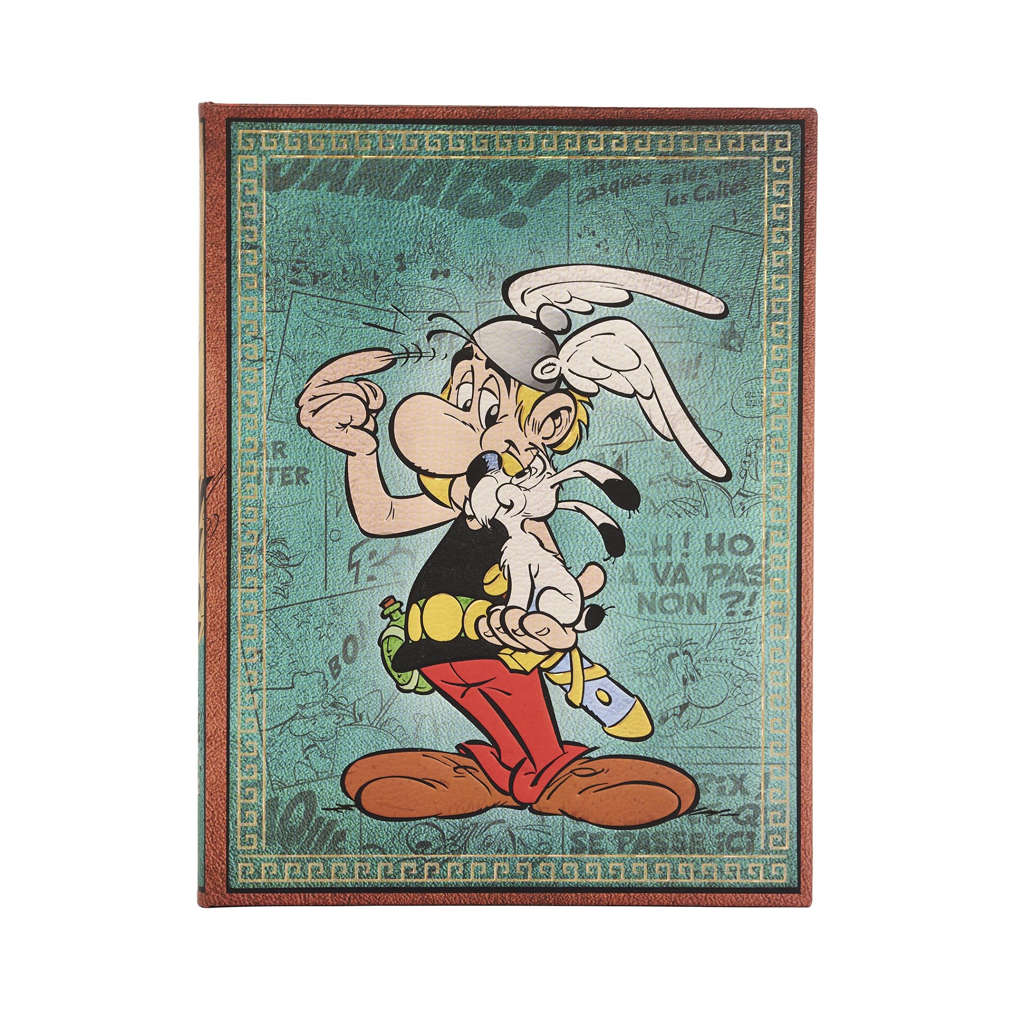 paperblanks-asterix-the-gaul-ultra-notizbuch-unliniert-hardcover-mit-elastikband image 1