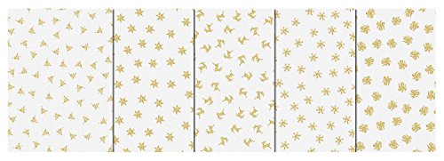 ursus-glitter-filz-gold-wei-20-x-30-cm-150-g-qm-5-bogen image 5