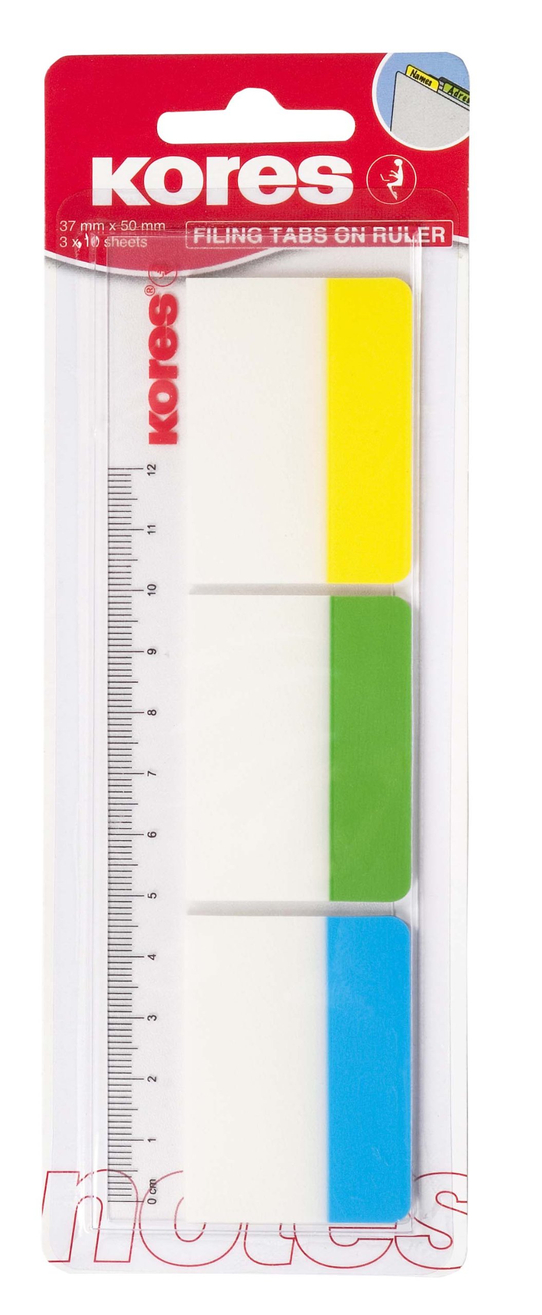 kores-pagemarker-auf-lineal-37-x-50-mm-haftmarker-gelb-gr-n-blau-30-blatt image 1