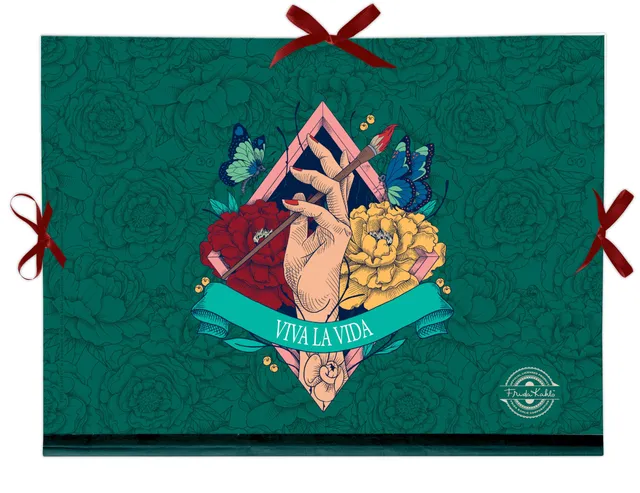 clairefontaine-frida-kahlo-zeichenmappe-28x38cm-mit-3-b-ndern-f-r-din-a4 image 1