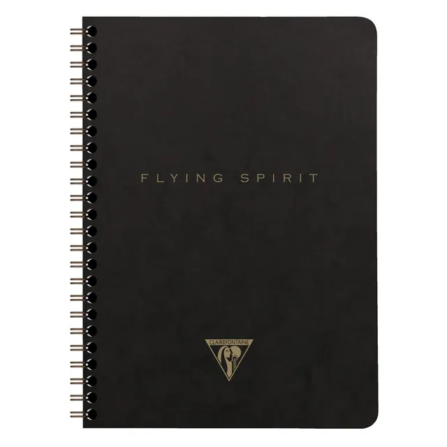 clairefontaine-102566c-notizbuch-flying-spirit-a5-liniert-60-blatt-spiralbindung image 1