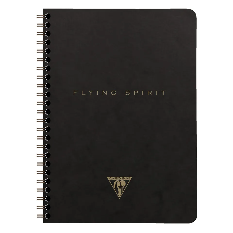 clairefontaine-102566c-notizbuch-flying-spirit-a5-liniert-60-blatt-spiralbindung image 1