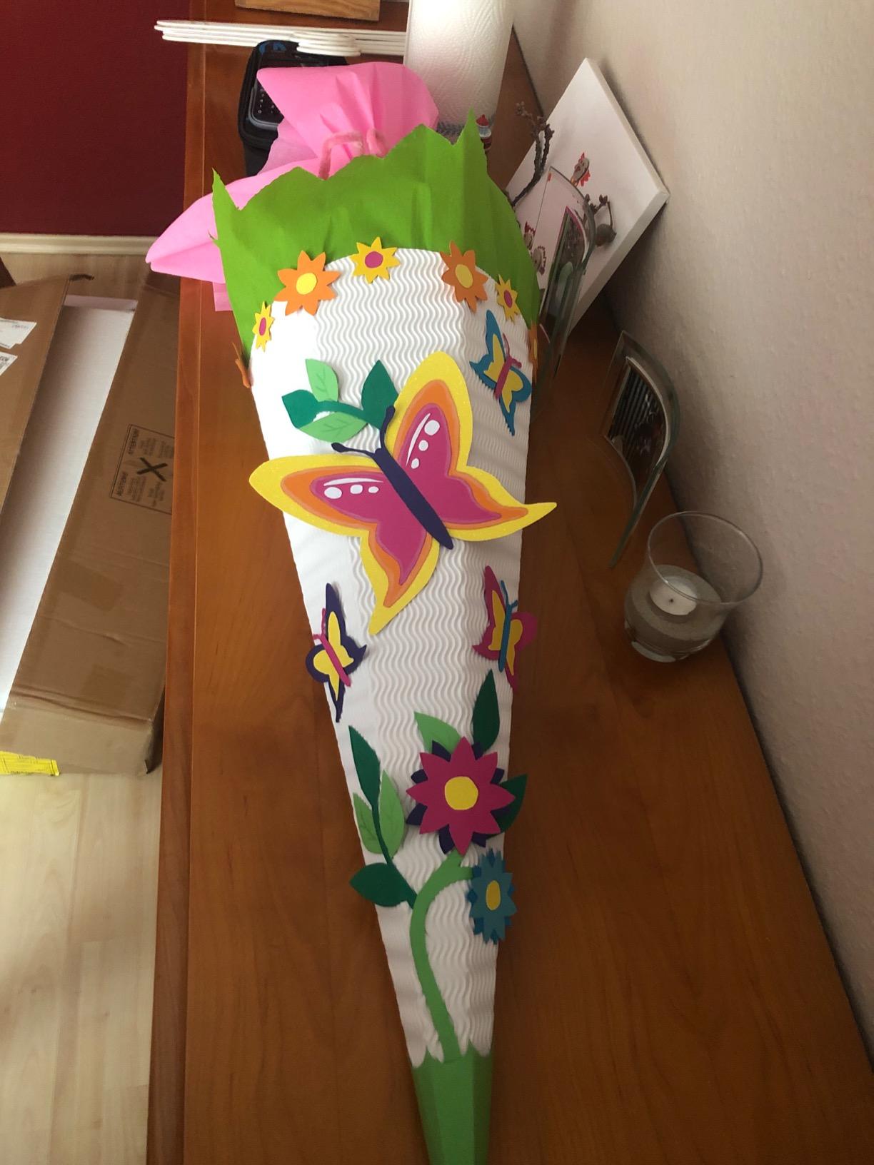 Wunderschöne Schultüte geworden