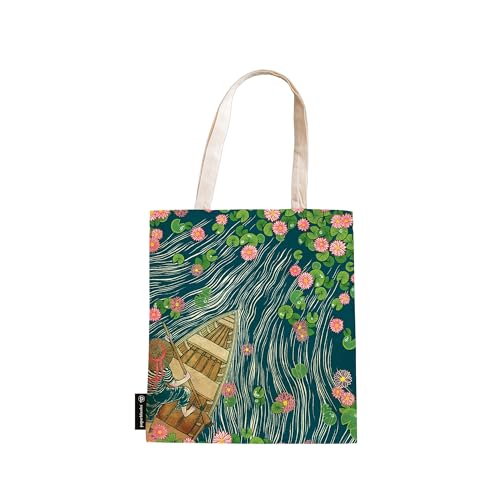 paperblanks-living-with-yuko-lotus-river-canvas-bag image 4