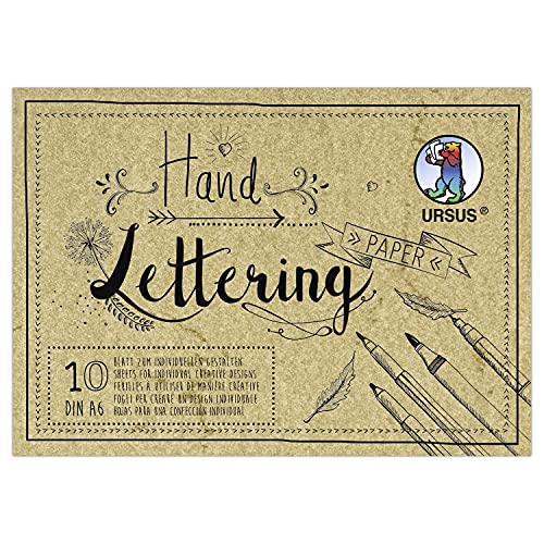 ursus-24936410-handlettering-paper-elefantenhaut-chamois-din-a6-10-blatt-190-g-q image 4