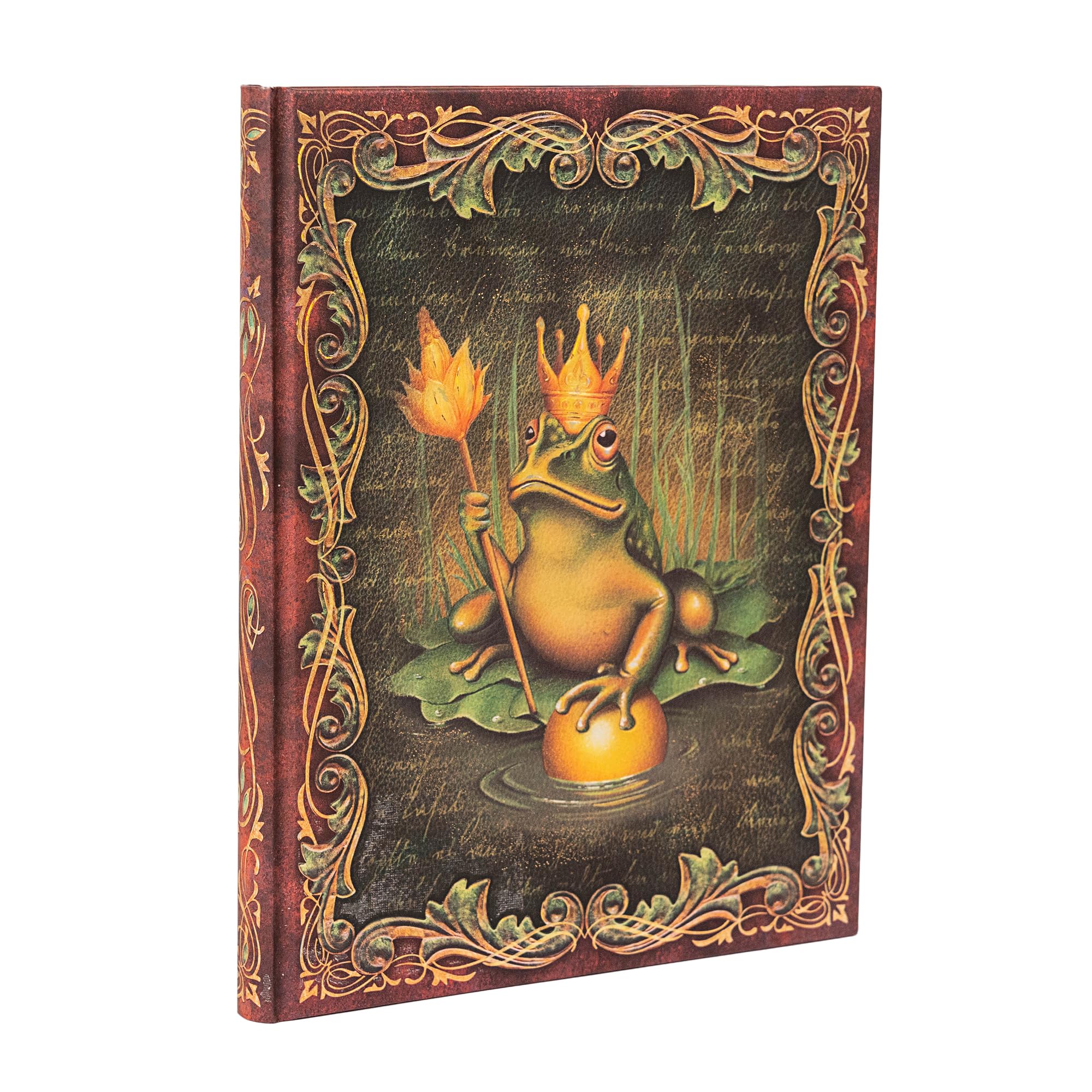 paperblanks-the-brothers-grimm-frog-prince-ultra-hardcover-journal-unliniert-mit image 1