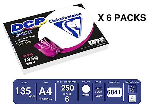 clairefontaine-6841c-druckerpapier-dcp-coated-din-a4-135g-beidseitig-gl-nzend-ka image 8