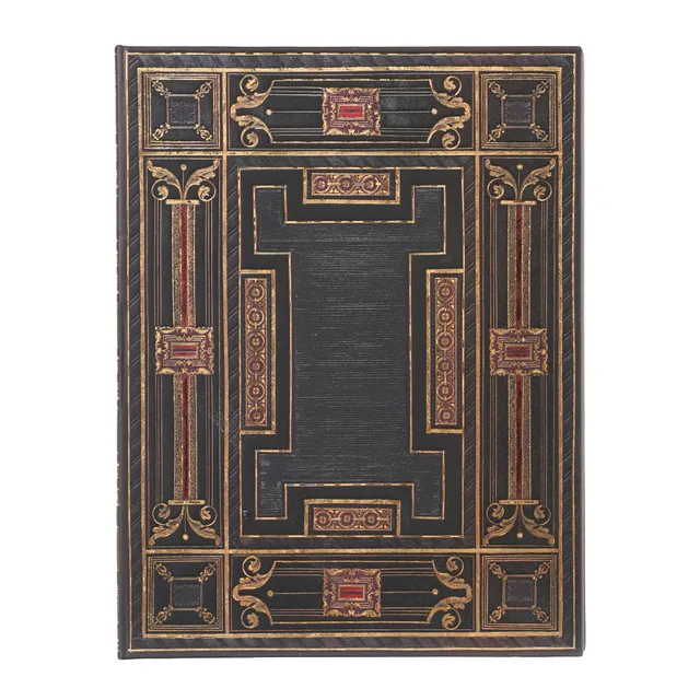 paperblanks-onyx-asterales-ultra-hardcover-journal-liniert-mit-elastikbandversch image 1