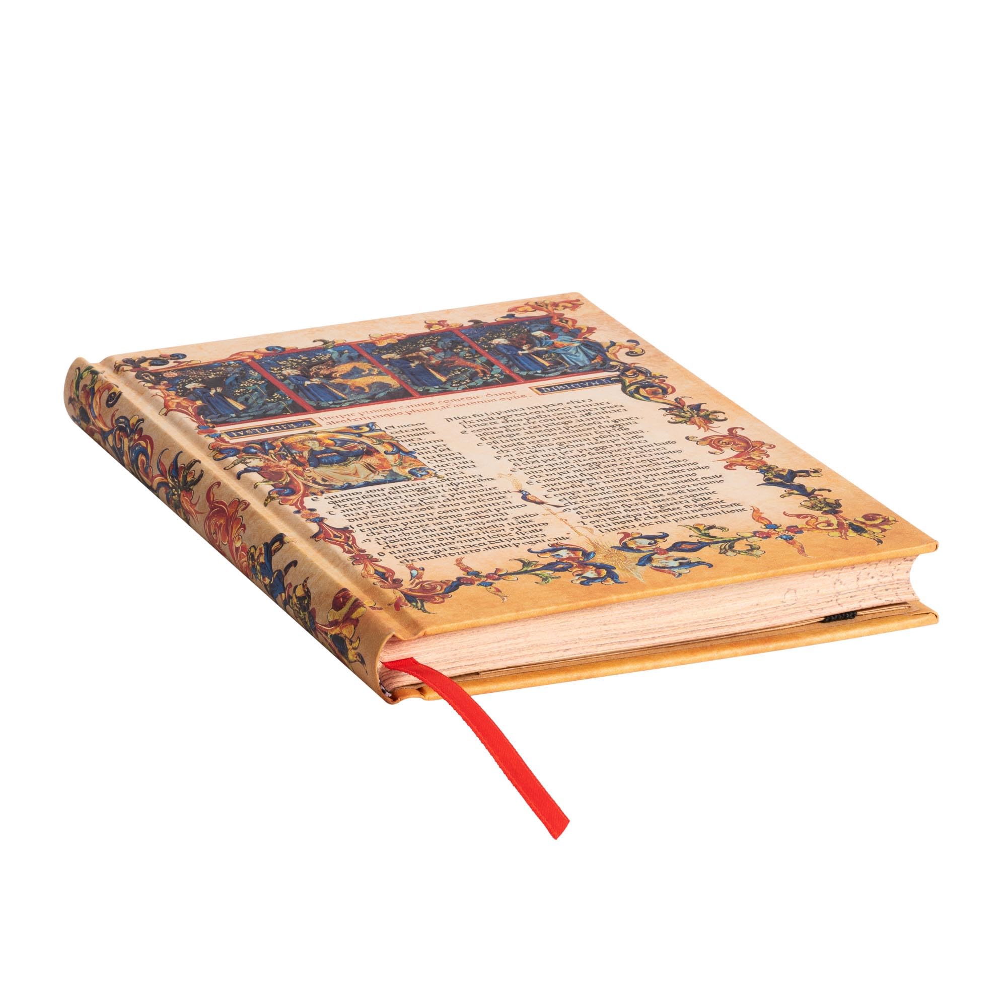 paperblanks-inferno-midi-notizbuch-liniert-hardcover-mit-elastikband-divine-come image 3