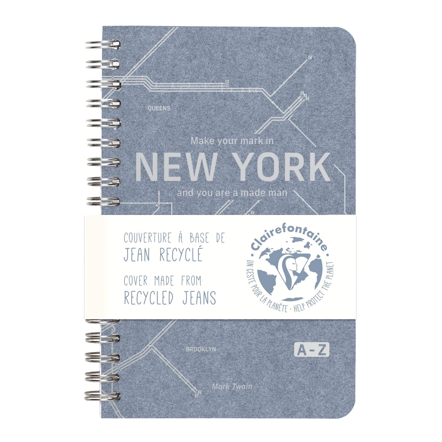 clairefontaine-jeans-metro-adressbuch-11x17-cm-50-blatt-liniert-doppelspirale image 7