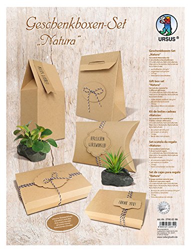ursus-geschenkboxen-set-natura-5-boxen-kraftkarton-mit-tags image 4