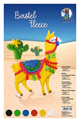 ursus-16700099-bastel-fleece-21-x-32-cm-150-g-qm-6-blatt-6-farben image 5