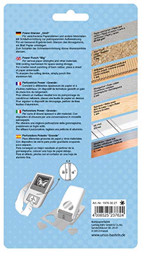 ursus-power-stanzer-gro-schneeflocke-3-8-cm-motivstanzer-f-r-papier image 4