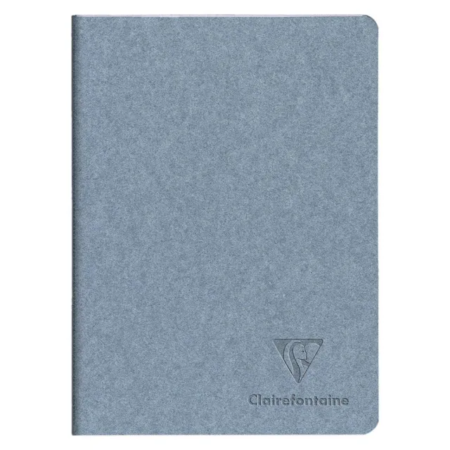 clairefontaine-jeans-cocoa-notizheft-din-a5-liniert-48-blatt-jeanspapier image 1