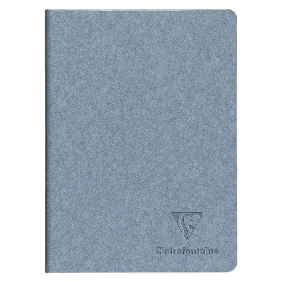 clairefontaine-jeans-cocoa-notizheft-din-a5-liniert-48-blatt-jeanspapier image 1