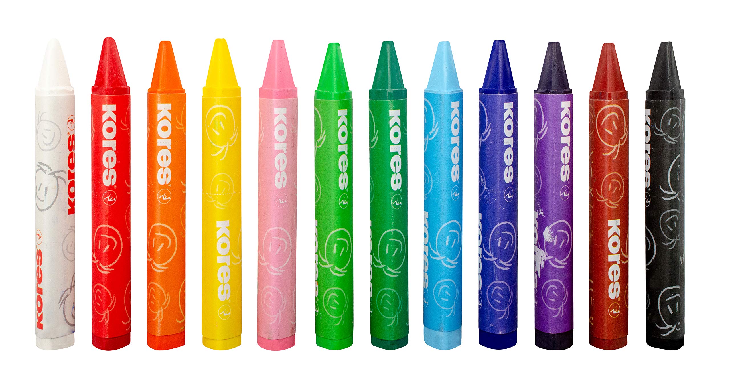 kores-krayones-wachsmalstifte-jumbo-dreikant-12-farben image 3
