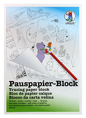 ursus-7034600-pauspapier-block-din-a4-50-blatt-40-g-mit-5-vorlagen image 4