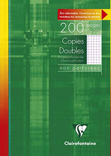 clairefontaine-5722c-kanzleib-gen-din-a4-kariert-packung-mit-100-blatt image 3