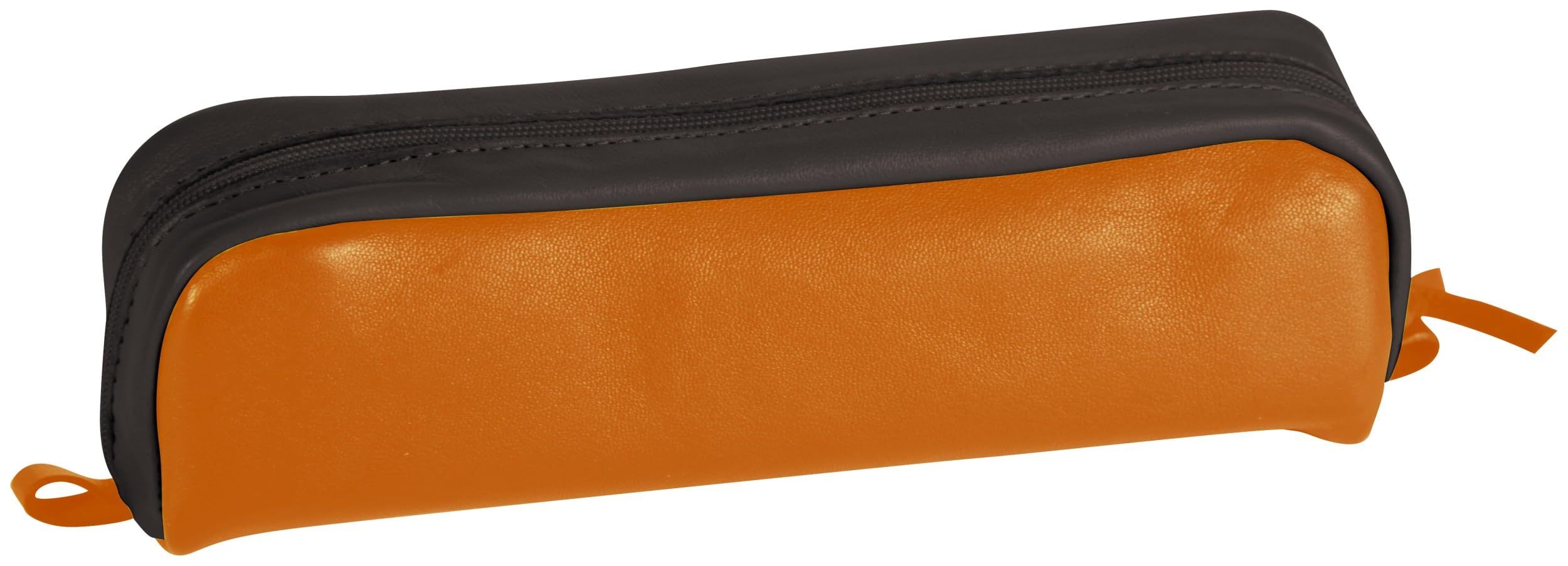 clairefontaine-8398c-schlamperm-ppchen-aus-echtem-lammleder-21-x-4-x-6-cm-orange image 1