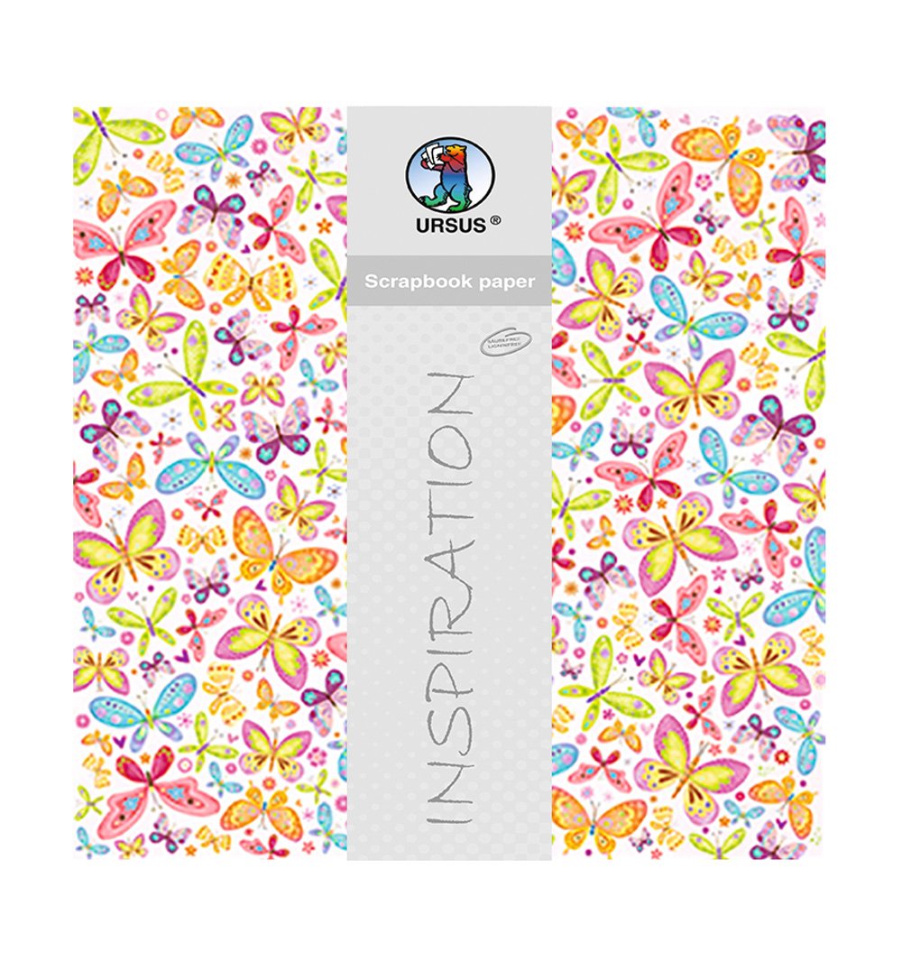 ursus-703000227-premium-glitter-scrapbook-paper-schmetterlinge-2-30-5-x-30-5-cm- image 7