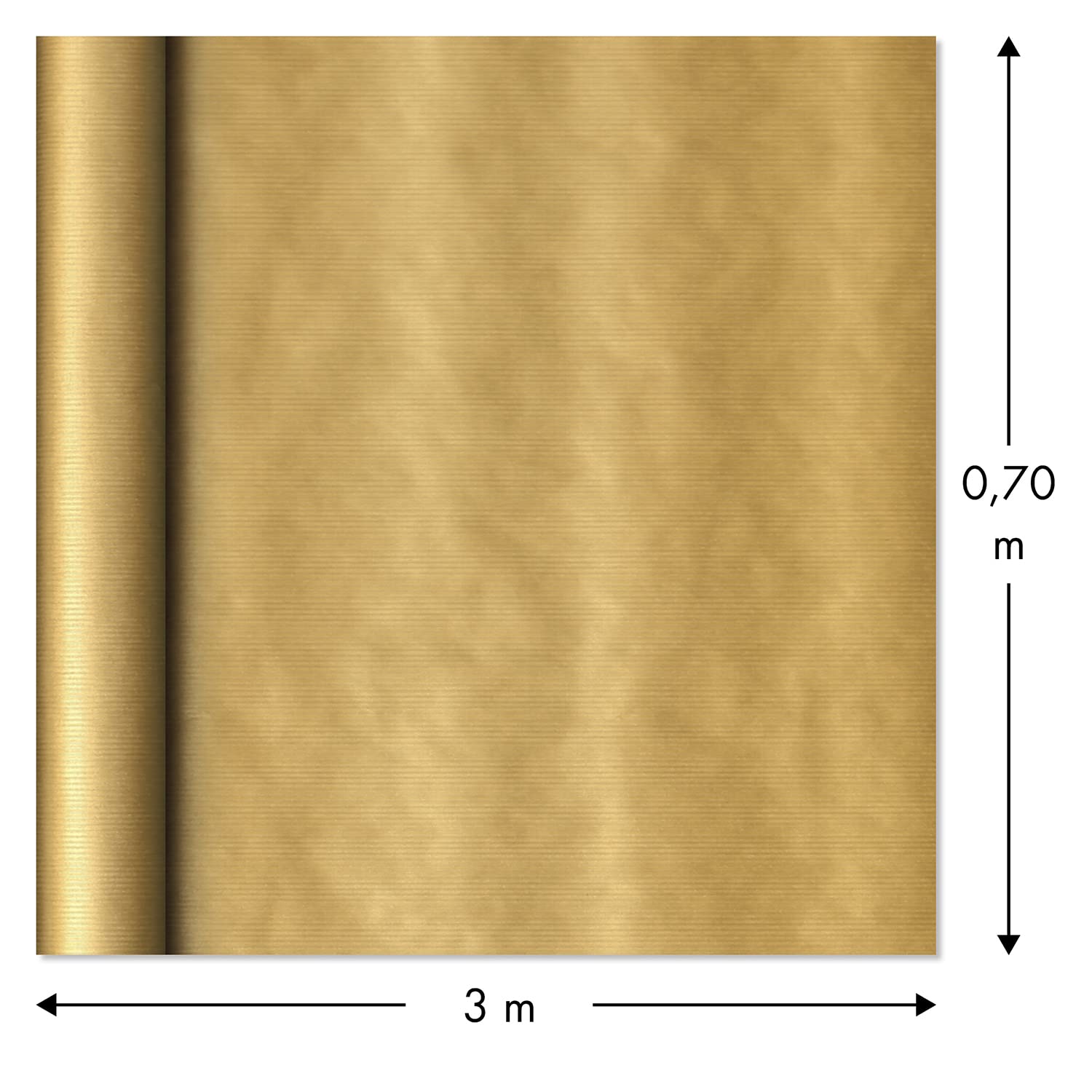 clairefontaine-kraftpapier-rolle-gerillt-gold-3x0-70m-65g image 3