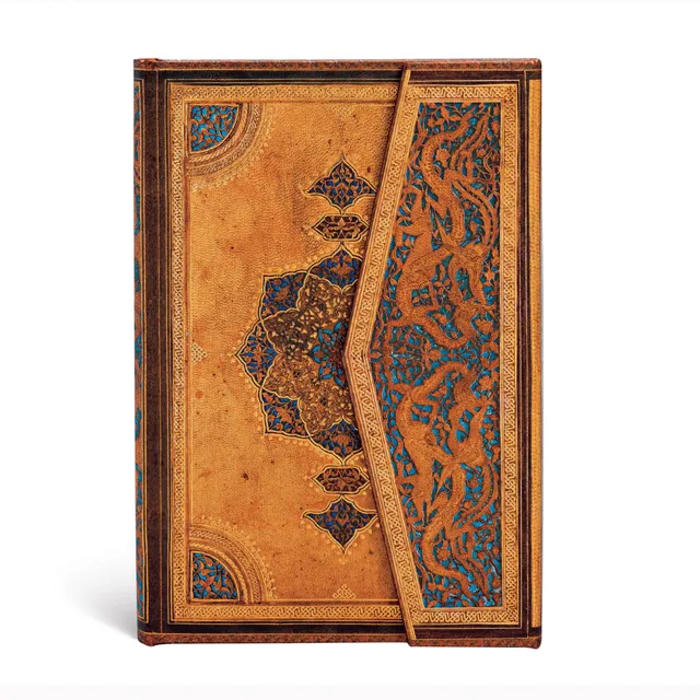 paperblanks-safawidisch-mini-notizbuch-95x140-mm-liniert-176-seiten-mit-leseb-nd image 1