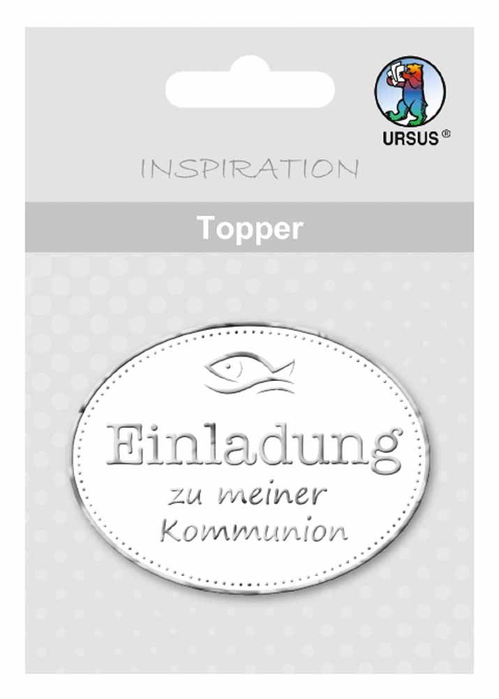 ursus-56700008-topper-einladung-zu-meiner-konfirmation-wei-gold-8-st-ck-6-5-x-7- image 4