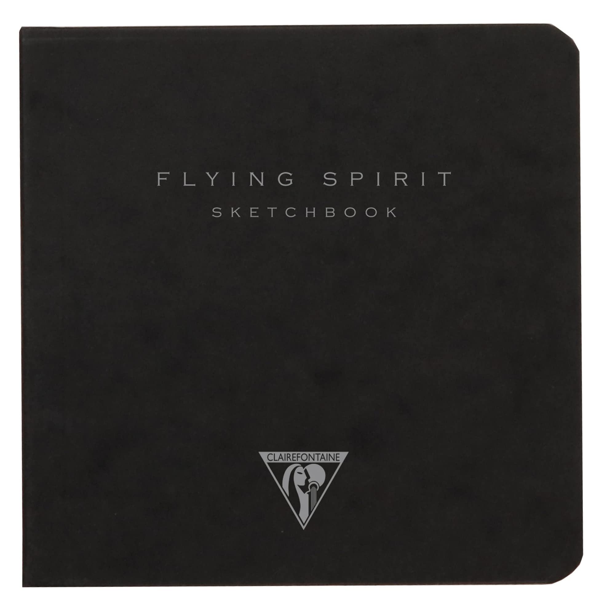 clairefontaine-flying-spirit-skizzenheft-10-5-x-10-5-cm-50-blatt-90-g-elfenbein image 1