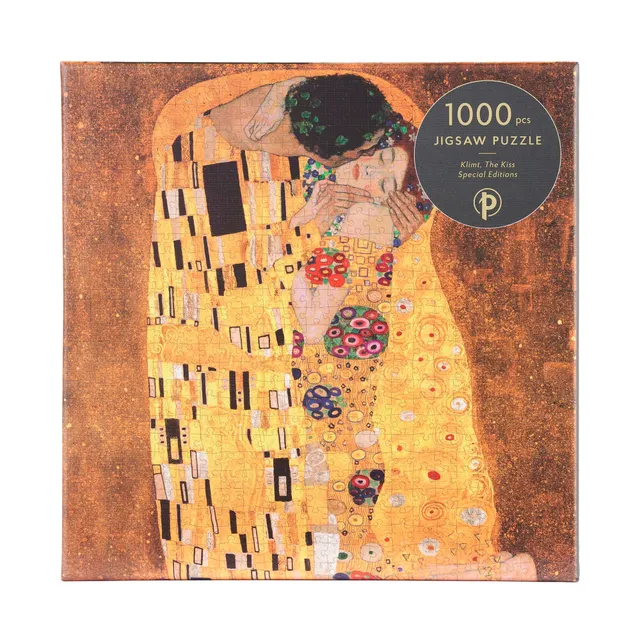 paperblanks-klimt-the-kiss-special-editions-puzzle-1000-teile image 1