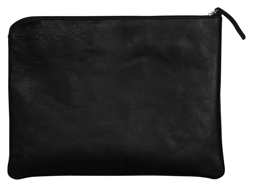 clairefontaine-410136c-schlamperm-ppchen-lammleder-flach-26x19cm-schwarz image 1