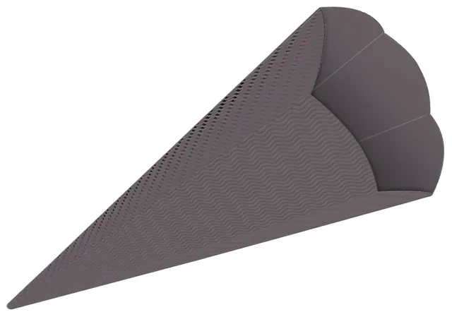 ursus-9840082-schult-ten-rohlinge-3d-uni-dunkelgrau-68-cm-5-st-ck image 1