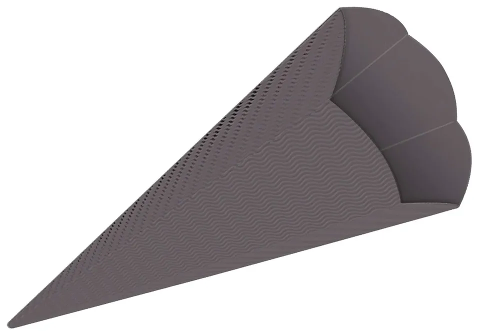 ursus-9840082-schult-ten-rohlinge-3d-uni-dunkelgrau-68-cm-5-st-ck image 1
