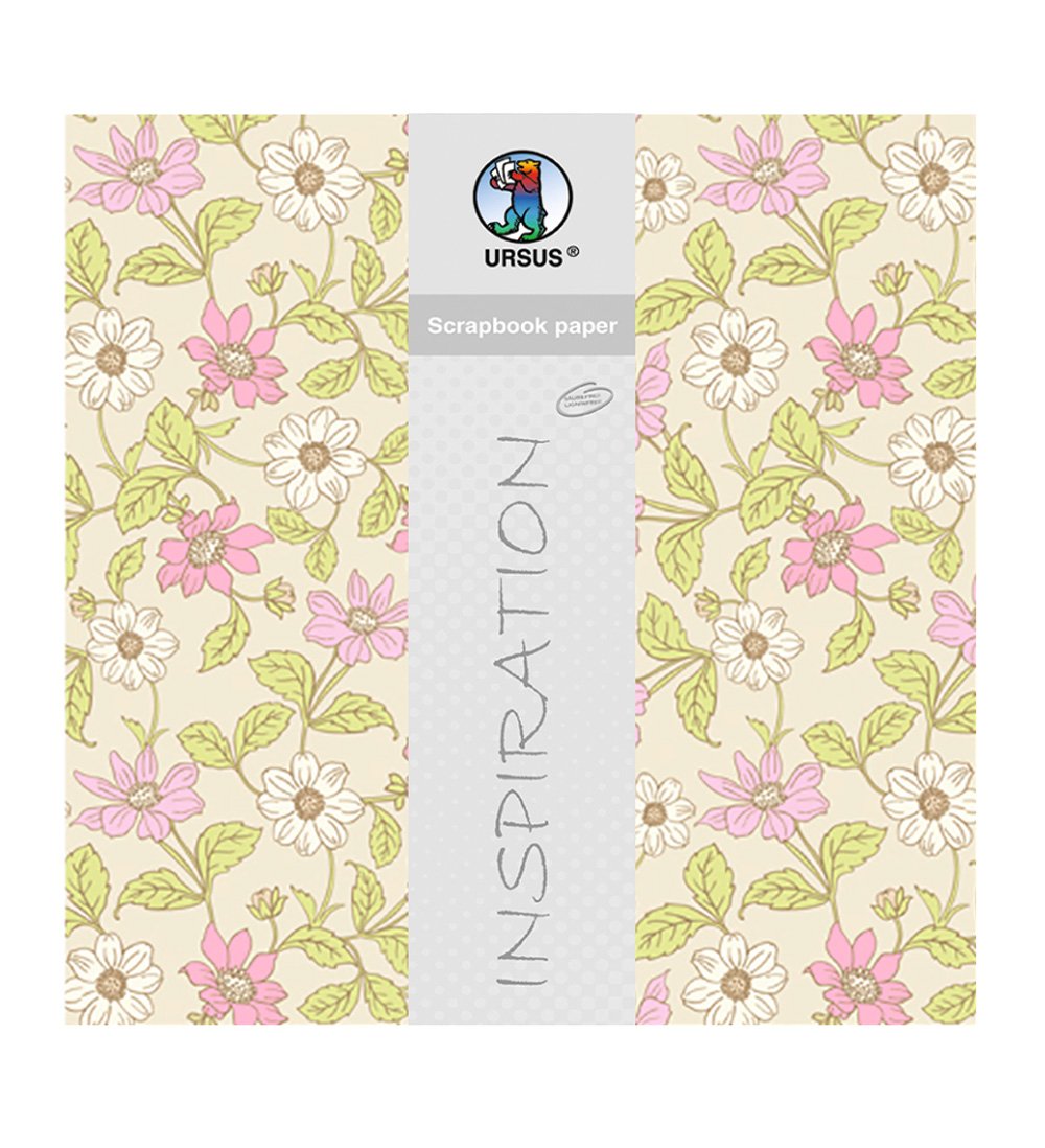 ursus-709400107-scrapbook-paper-lotta-1-30-5-x-30-5-cm-190-g-qm-5-blatt image 1